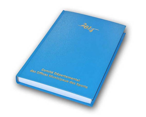 14x21 Agenda Journalier Couverture 3 Color36